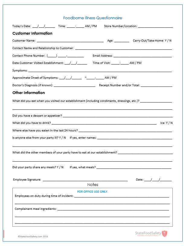 Foodborne Illness Worksheet Answers Prntbl concejomunicipaldechinu gov co